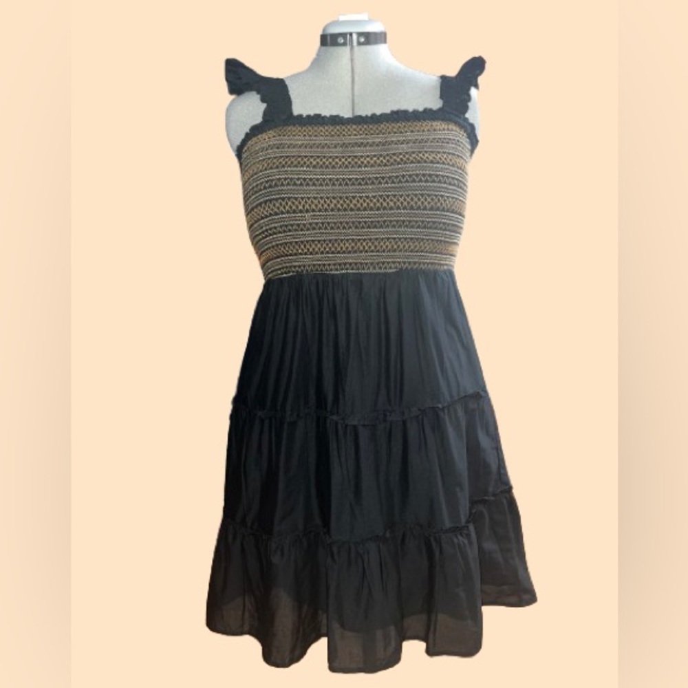 NWT, J.Crew Smocked/Tiered Mini Dress, SZ XS
